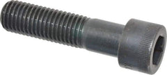 Made in USA - 3/4-10 UNC Hex Socket Drive, Socket Cap Screw - Alloy Steel, Black Oxide Finish, Partially Threaded, 3" Length Under Head - Industrial Tool & Supply