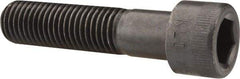 Made in USA - 3/4-10 UNC Hex Socket Drive, Socket Cap Screw - Alloy Steel, Black Oxide Finish, Partially Threaded, 3-1/4" Length Under Head - Industrial Tool & Supply