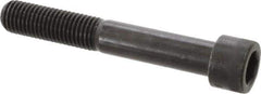 Made in USA - 3/4-10 UNC Hex Socket Drive, Socket Cap Screw - Alloy Steel, Black Oxide Finish, Partially Threaded, 5" Length Under Head - Industrial Tool & Supply