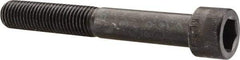 Made in USA - 3/4-10 UNC Hex Socket Drive, Socket Cap Screw - Alloy Steel, Black Oxide Finish, Partially Threaded, 5-1/2" Length Under Head - Industrial Tool & Supply