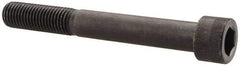 Made in USA - 3/4-10 UNC Hex Socket Drive, Socket Cap Screw - Alloy Steel, Black Oxide Finish, Partially Threaded, 6" Length Under Head - Industrial Tool & Supply