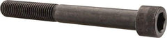 Made in USA - 3/4-10 UNC Hex Socket Drive, Socket Cap Screw - Alloy Steel, Black Oxide Finish, Partially Threaded, 6-1/2" Length Under Head - Industrial Tool & Supply