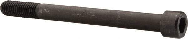 Made in USA - 3/4-10 UNC Hex Socket Drive, Socket Cap Screw - Alloy Steel, Black Oxide Finish, Partially Threaded, 8" Length Under Head - Industrial Tool & Supply
