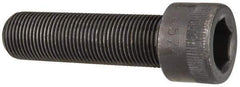 Made in USA - 3/4-16 UNF Hex Socket Drive, Socket Cap Screw - Alloy Steel, Black Oxide Finish, Fully Threaded, 2-3/4" Length Under Head - Industrial Tool & Supply