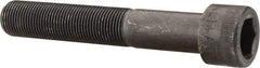 Made in USA - 3/4-16 UNF Hex Socket Drive, Socket Cap Screw - Alloy Steel, Black Oxide Finish, Partially Threaded, 4-1/2" Length Under Head - Industrial Tool & Supply