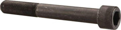Made in USA - 3/4-16 UNF Hex Socket Drive, Socket Cap Screw - Alloy Steel, Black Oxide Finish, Partially Threaded, 6" Length Under Head - Industrial Tool & Supply