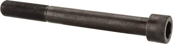 Made in USA - 3/4-16 UNF Hex Socket Drive, Socket Cap Screw - Alloy Steel, Black Oxide Finish, Partially Threaded, 7" Length Under Head - Industrial Tool & Supply