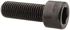 Made in USA - 7/8-9 UNC Hex Socket Drive, Socket Cap Screw - Alloy Steel, Black Oxide Finish, Fully Threaded, 2-1/2" Length Under Head - Industrial Tool & Supply