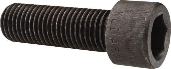 Made in USA - 7/8-9 UNC Hex Socket Drive, Socket Cap Screw - Alloy Steel, Black Oxide Finish, Fully Threaded, 2-3/4" Length Under Head - Industrial Tool & Supply