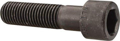 Made in USA - 7/8-9 UNC Hex Socket Drive, Socket Cap Screw - Alloy Steel, Black Oxide Finish, Partially Threaded, 3-1/2" Length Under Head - Industrial Tool & Supply