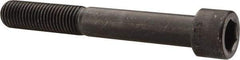 Made in USA - 7/8-9 UNC Hex Socket Drive, Socket Cap Screw - Alloy Steel, Black Oxide Finish, Partially Threaded, 6-1/2" Length Under Head - Industrial Tool & Supply