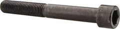 Made in USA - 7/8-9 UNC Hex Socket Drive, Socket Cap Screw - Alloy Steel, Black Oxide Finish, Partially Threaded, 7" Length Under Head - Industrial Tool & Supply
