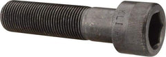 Made in USA - 7/8-14 UNF Hex Socket Drive, Socket Cap Screw - Alloy Steel, Black Oxide Finish, Partially Threaded, 3-1/2" Length Under Head - Industrial Tool & Supply