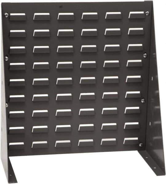 Quantum Storage - 140 Lb Capacity, 8" Deep x 18" Wide x 19" High, Steel Bench Rack - 1 Side - Industrial Tool & Supply