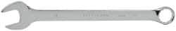 Paramount - 27mm 12 Point Combination Wrench - 14-1/4" OAL, Chrome Vanadium Steel, Polished Finish - Industrial Tool & Supply