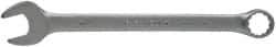 Paramount - 7/8" 12 Point Combination Wrench - 11-1/2" OAL, Chrome Vanadium Steel, Satin Finish - Industrial Tool & Supply