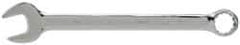 Paramount - 21mm 12 Point Combination Wrench - 10-21/32" OAL, Chrome Vanadium Steel, Polished Finish - Industrial Tool & Supply