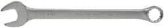 Paramount - 1-1/8" 12 Point Combination Wrench - 15-1/2" OAL, Chrome Vanadium Steel, Satin Finish - Industrial Tool & Supply