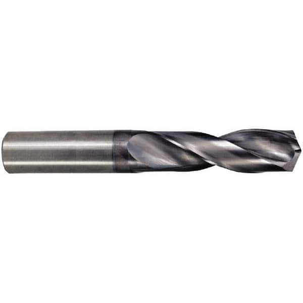 M.A. Ford - 9.2mm 142° Spiral Flute Solid Carbide Screw Machine Drill Bit - Industrial Tool & Supply