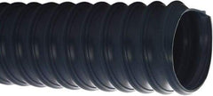 Flexaust - 4" ID, 29 Hg Vac Rating, 20 psi, PVC Vacuum & Duct Hose - 50' Long, Blue, 4.42" Bend Radius, 20 to 160°F - Industrial Tool & Supply