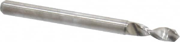SGS - #32, 130° Drill Point, 1/8" Shank Diam, Regular Spiral Circuit Board Drill Bit - Industrial Tool & Supply