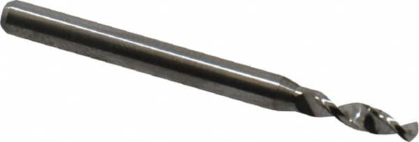 SGS - #42, 130° Drill Point, 1/8" Shank Diam, Regular Spiral Circuit Board Drill Bit - Industrial Tool & Supply