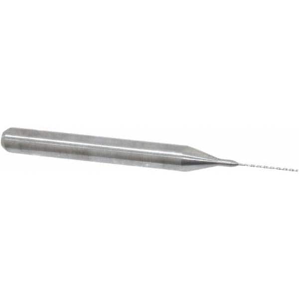 SGS - #80, 130° Drill Point, 1/8" Shank Diam, Regular Spiral Circuit Board Drill Bit - Industrial Tool & Supply