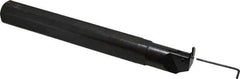 Seco - A..-CGGR, Right Hand, 0.44" Max Depth of Cut, Indexable Grooving Tool Holder - LC..1603.. Insert Compatibility, 12" OAL, Through Coolant - Industrial Tool & Supply