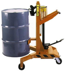 Wesco Industrial Products - 1,100 Lb Load Capacity, 55 Gal Drum Transporter - For 55 Gal Drums - Industrial Tool & Supply