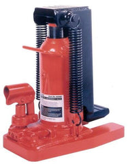 Omega Lift Equipment - 6 Ton Capacity Hydraulic Toe Lift Jack - 7/8" to 5-9/16" High, 4-3/4" Piston Stroke - Industrial Tool & Supply