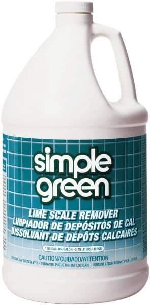 Simple Green - 1 Gal Bottle Liquid Bathroom Cleaner - Wintergreen Scent, Lime Scale Remover - Industrial Tool & Supply