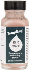 Tempil - 1,000°F Temp Indicating Liquid - 2 Ounce Container, 538°C - Industrial Tool & Supply