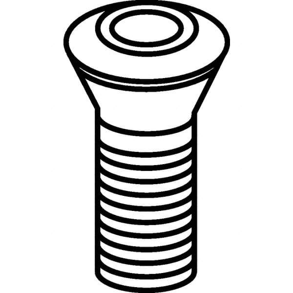 Kennametal - Torx Cap Screw for Indexables - M2.2x0.45 Thread, For Use with Inserts - Industrial Tool & Supply