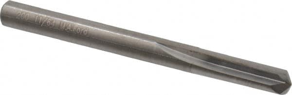 M.A. Ford - 11/64", 135° Point, Solid Carbide Straight Flute Drill Bit - Industrial Tool & Supply