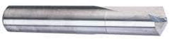 Hertel - #16, 0.177", 140° Point, Solid Carbide Straight Flute Drill Bit - Industrial Tool & Supply