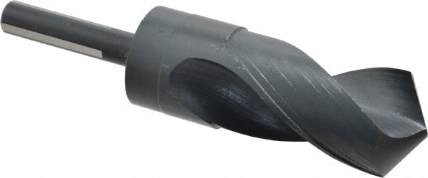 Chicago-Latrobe - 1-1/2" Drill, 118° Point, High Speed Steel Silver Deming & Reduced Shank Drill Bit - Industrial Tool & Supply