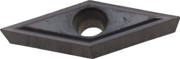 Kennametal - VBGT22X0 LF Grade KC5025 Carbide Turning Insert - TiAlN Finish, 35° Diamond, 1/4" Inscr Circle, 1/8" Thick, 0.002" Corner Radius - Industrial Tool & Supply