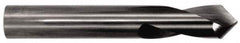 Made in USA - 1" Body Diam, 90°, 4" OAL, Solid Carbide Spotting Drill - Industrial Tool & Supply