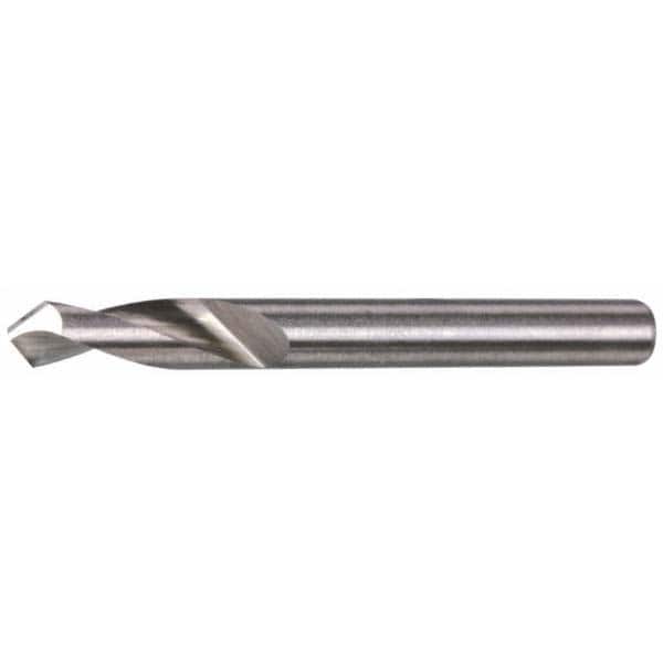 Accupro - 3/8" Body Diam, 90°, 3" OAL, Solid Carbide Spotting Drill - Industrial Tool & Supply