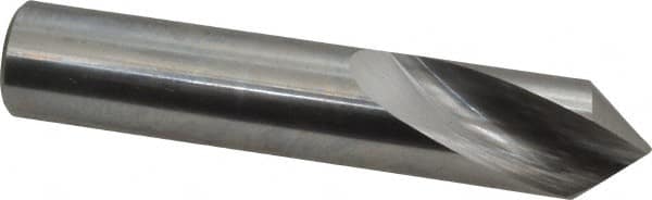 Made in USA - 3/4" Body Diam, 90°, 4" OAL, Solid Carbide Spotting Drill - Industrial Tool & Supply