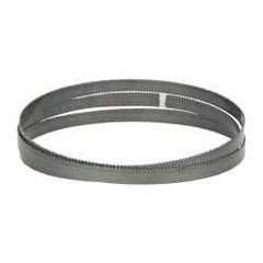 M.K. MORSE - 10 TPI, 5' 4-1/2" Long x 1/2" Wide x 0.025" Thick, Welded Band Saw Blade - High Carbon Steel, Toothed Edge, Raker Tooth Set, Flexible Back, Contour Cutting - Industrial Tool & Supply
