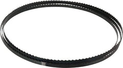 M.K. MORSE - 4 TPI, 7' 9-1/2" Long x 3/8" Wide x 0.025" Thick, Welded Band Saw Blade - High Carbon Steel, Toothed Edge, Raker Tooth Set, Flexible Back, Contour Cutting - Industrial Tool & Supply