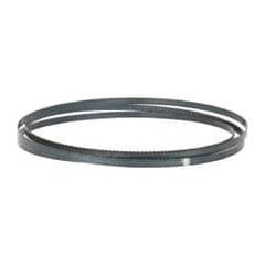 M.K. MORSE - 6 TPI, 7' 9-1/2" Long x 3/8" Wide x 0.025" Thick, Welded Band Saw Blade - High Carbon Steel, Toothed Edge, Raker Tooth Set, Flexible Back, Contour Cutting - Industrial Tool & Supply