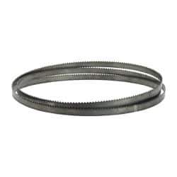 M.K. MORSE - 6 TPI, 7' 9-1/2" Long x 1/2" Wide x 0.025" Thick, Welded Band Saw Blade - High Carbon Steel, Toothed Edge, Raker Tooth Set, Flexible Back, Contour Cutting - Industrial Tool & Supply