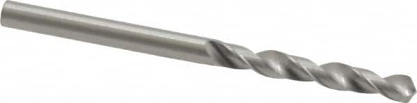 M.A. Ford - #40, 118° Drill Point, 2.49mm Shank Diam, Fast Spiral Circuit Board Drill Bit - Industrial Tool & Supply