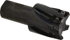 Kennametal - 2" Cut Diam, 18.03mm Max Depth of Cut, 1-1/4" Shank Diam, 115.06mm OAL, Indexable Square Shoulder End Mill - EC18.., EP18.. Inserts, Weldon Shank, 0° Lead Angle - Industrial Tool & Supply