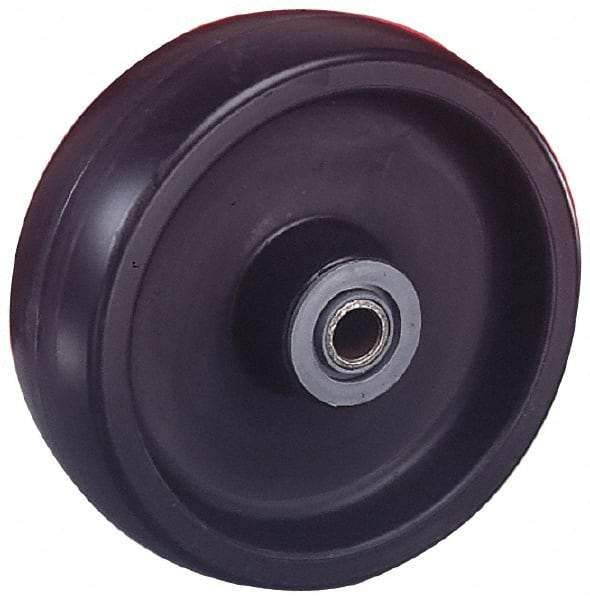 Albion - 6 Inch Diameter x 1-1/2 Inch Wide, Polyolefin Caster Wheel - 550 Lb. Capacity, 1-5/8 Inch Hub Length, 1/2 Inch Axle Diameter, Roller Bearing - Industrial Tool & Supply