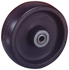 Albion - 6 Inch Diameter x 1-1/2 Inch Wide, Polyolefin Caster Wheel - 550 Lb. Capacity, 1-5/8 Inch Hub Length, 1/2 Inch Axle Diameter, Roller Bearing - Industrial Tool & Supply