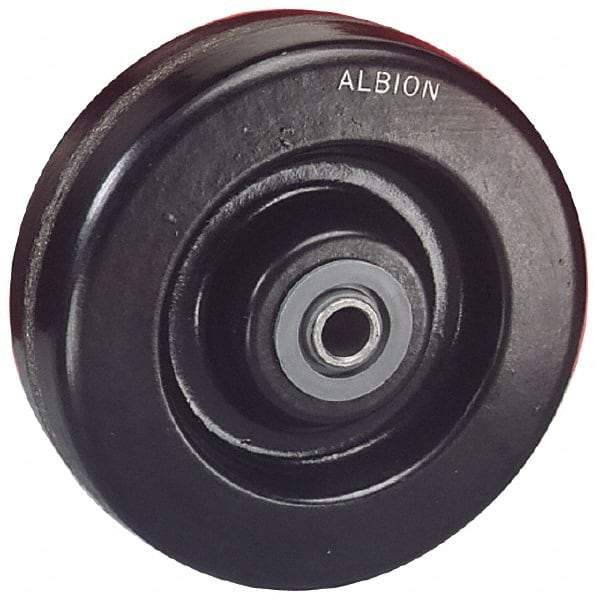 Albion - 10 Inch Diameter x 3 Inch Wide, Phenolic Caster Wheel - 2,900 Lb. Capacity, 3-1/2 Inch Hub Length, 1 Inch Axle Diameter, Tapered Bearing - Industrial Tool & Supply
