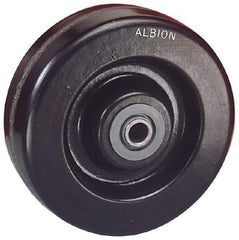 Albion - 10 Inch Diameter x 3 Inch Wide, Phenolic Caster Wheel - 2,900 Lb. Capacity, 3-1/4 Inch Hub Length, 1-1/4 Inch Axle Diameter, Roller Bearing - Industrial Tool & Supply